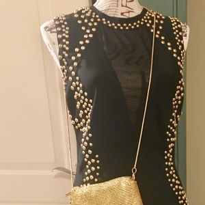 Black Studded Dress